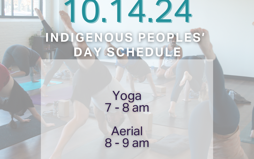 Indigenous Peoples’ Day Holiday Schedule – 10.14.24