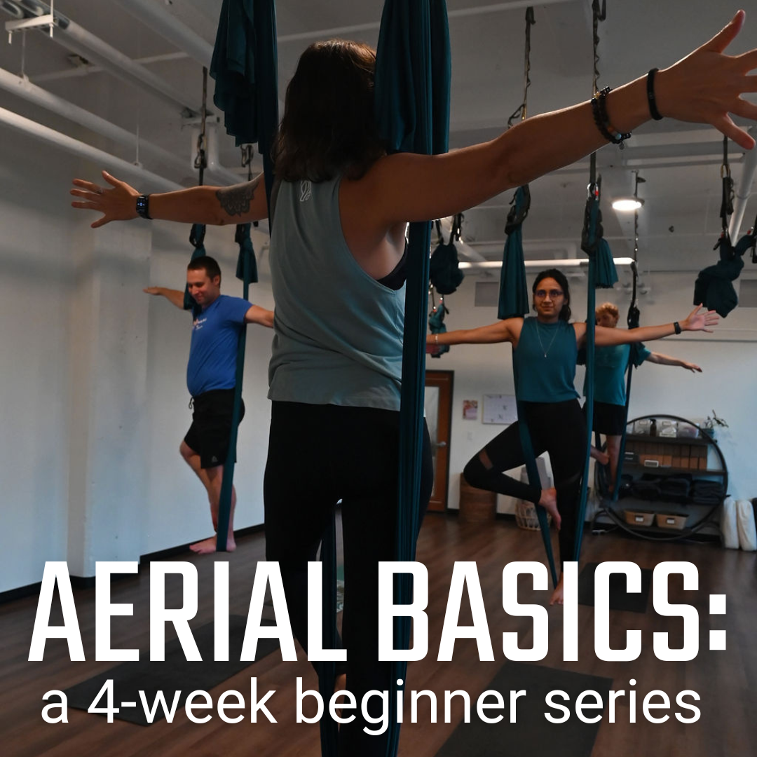 Aerial Basics: A 4-Week BEginner's Course 10.04 - 10.25 | Myriad Yoga
