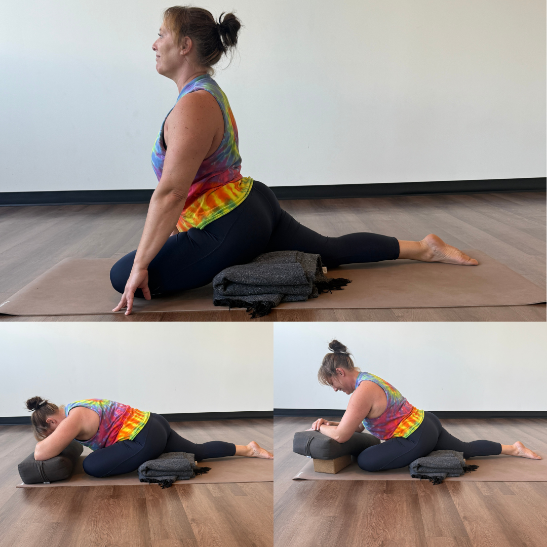 Kati Black practices kapotasana variations