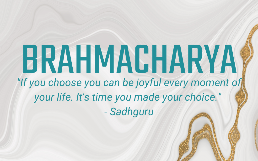 04.13 – 04.19: Brahmacharya – How are you directing your energy?