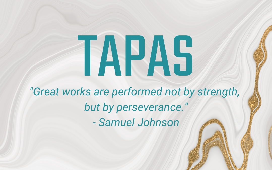 06.01 – 06.07: Tapas – Persevering to Transform