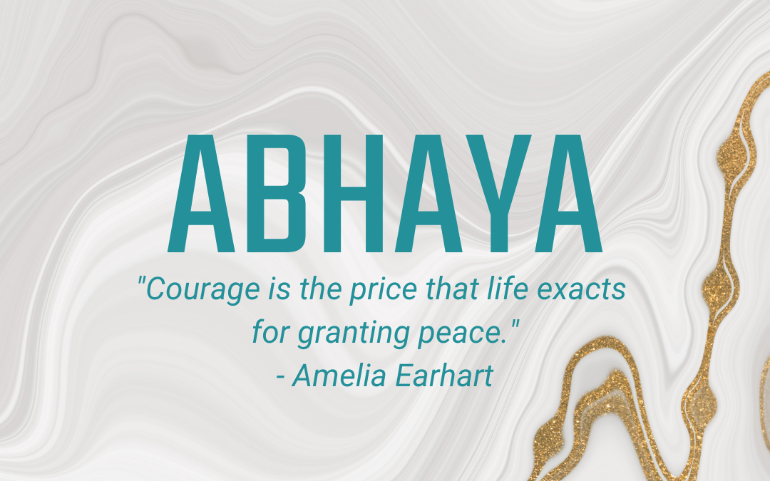 06.29 – 07.05: Abhaya – Overcoming Fear