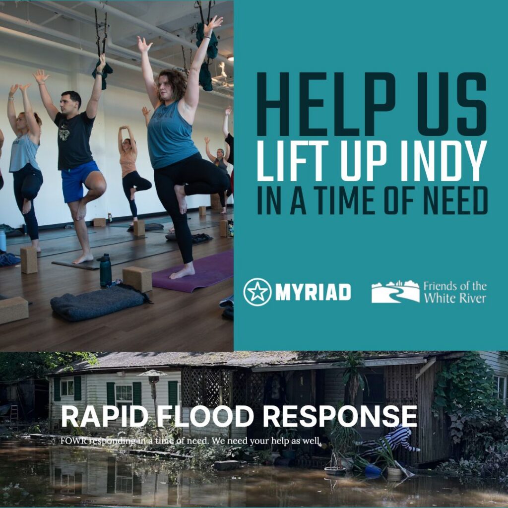 Help us lift up Indy in a time of need. Rapid Flood Relief.